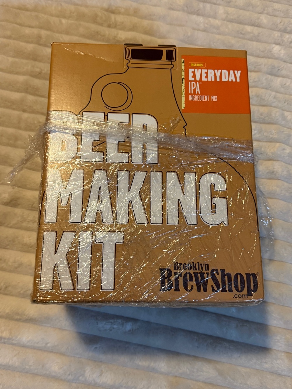 Brooklyn BrewShop Everyday IPA Beer Making Kit - Gold/Tan